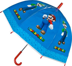 PARAGUAS 46CM MANUAL SUPER MARIO | KIDS LICENSING | 1 UNIDAD | 8435507867986