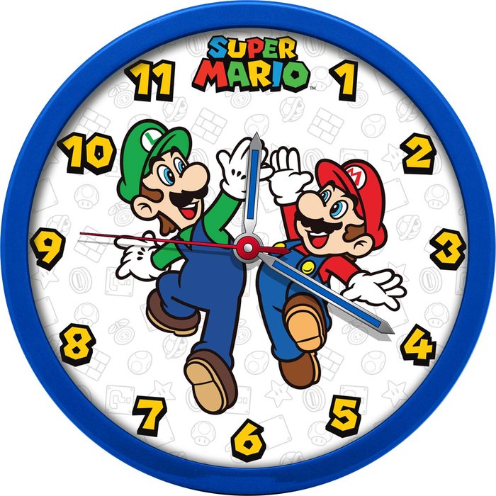Reloj de Pared Super Mario Kids Licensing