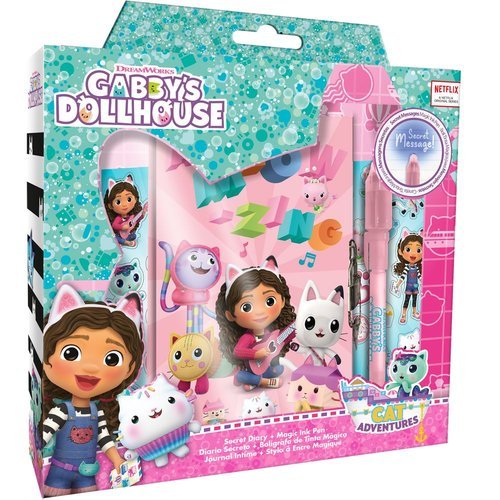 DIARIO CON BOLIGRAFO MAGICO GABBYS DOLLHOUSE | 1 UNIDADES | (KIDS LICENSING) Imagen principal del producto
