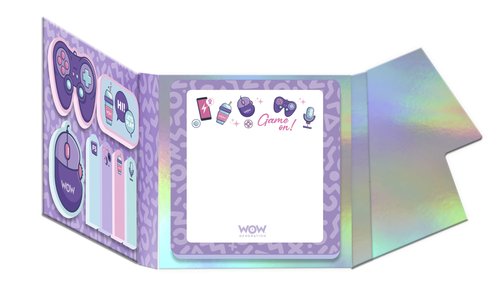 Libreta de notas adhesivas Wow Generation