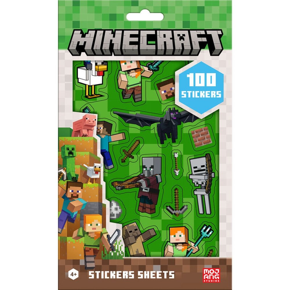Set de Pegatinas Minecraft Kids Licensing x24