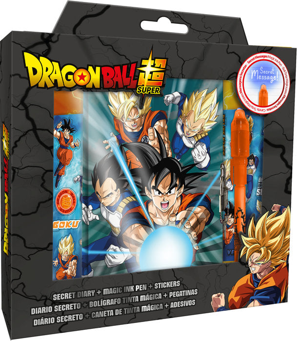 DIARIO CON BOLIGRAFO MAGICO DRAGON BALLA | 1 UNIDADES | (KIDS LICENSING)