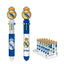Bolígrafo 10 colores con topper Real Madrid