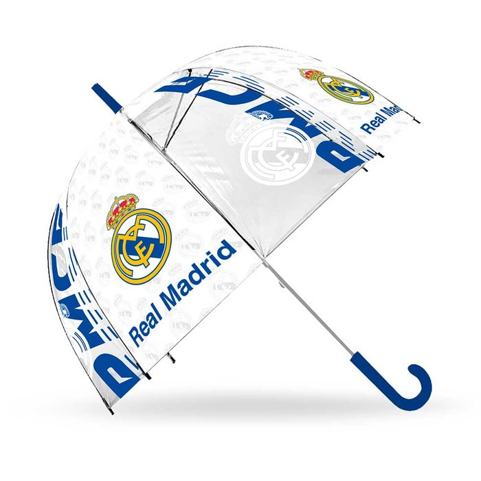 Paraguas Transparente Campana 46 cm Real Madrid Kids Licensing