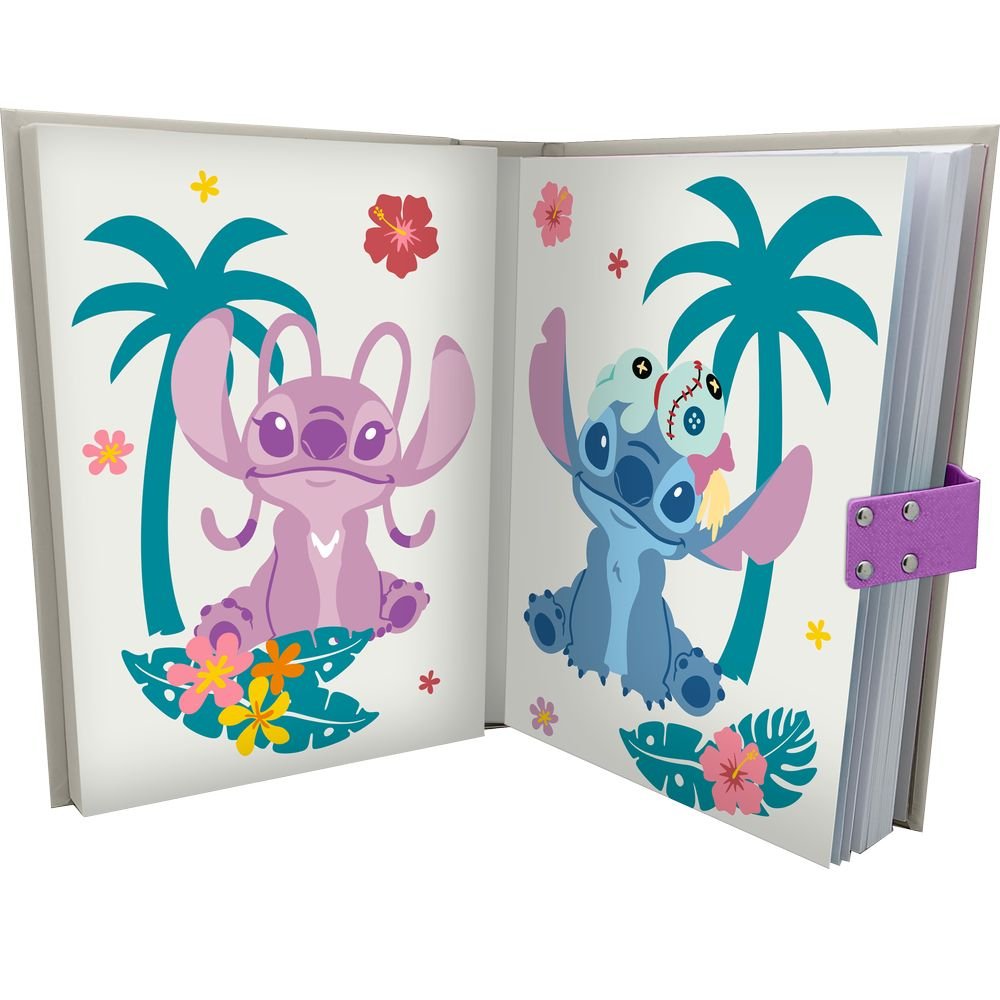 Diario Secreto Electrónico con Sonido Stitch