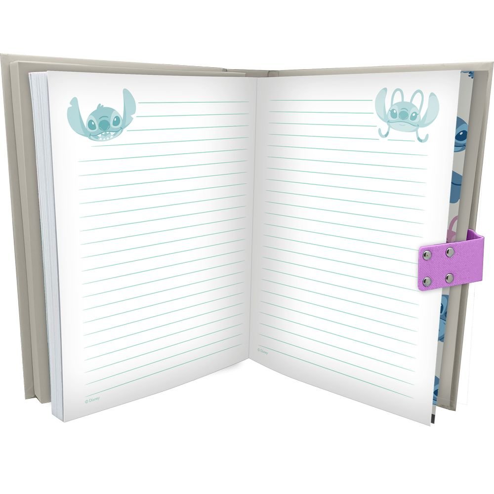 Diario Secreto Electrónico con Sonido Stitch