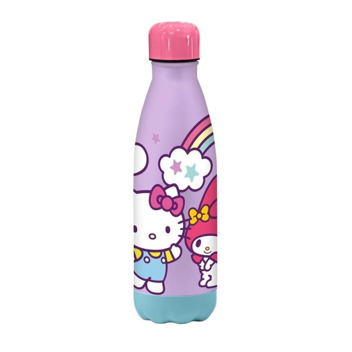 BOTELLA ACERO INOXIDABLE 500ML HELLO KITTY & FRIENDS | KIDS LICENSING | 1 UNIDAD | 8435507891684 Imagen principal del producto