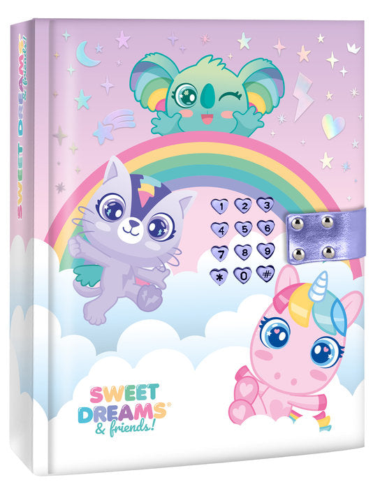 DIARIO SECRETO CON SONIDO SWEET DREAMS & FRIENDS | 1 UNIDADES | (KIDS LICENSING) Imagen principal del producto