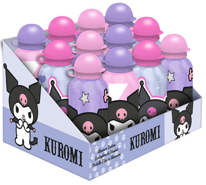 BOTELLA ALUMINIO 500ML KUROMI SURTIDO | KIDS LICENSING | 1 UNIDAD | 8435507892001 Imagen principal del producto