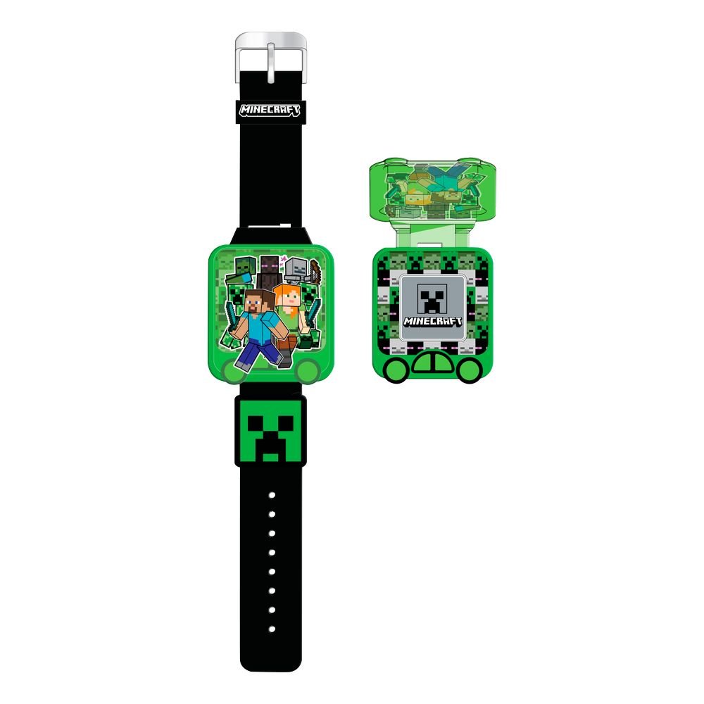 Reloj Digital Educativo con Juegos Minecraft Kids Licensing
