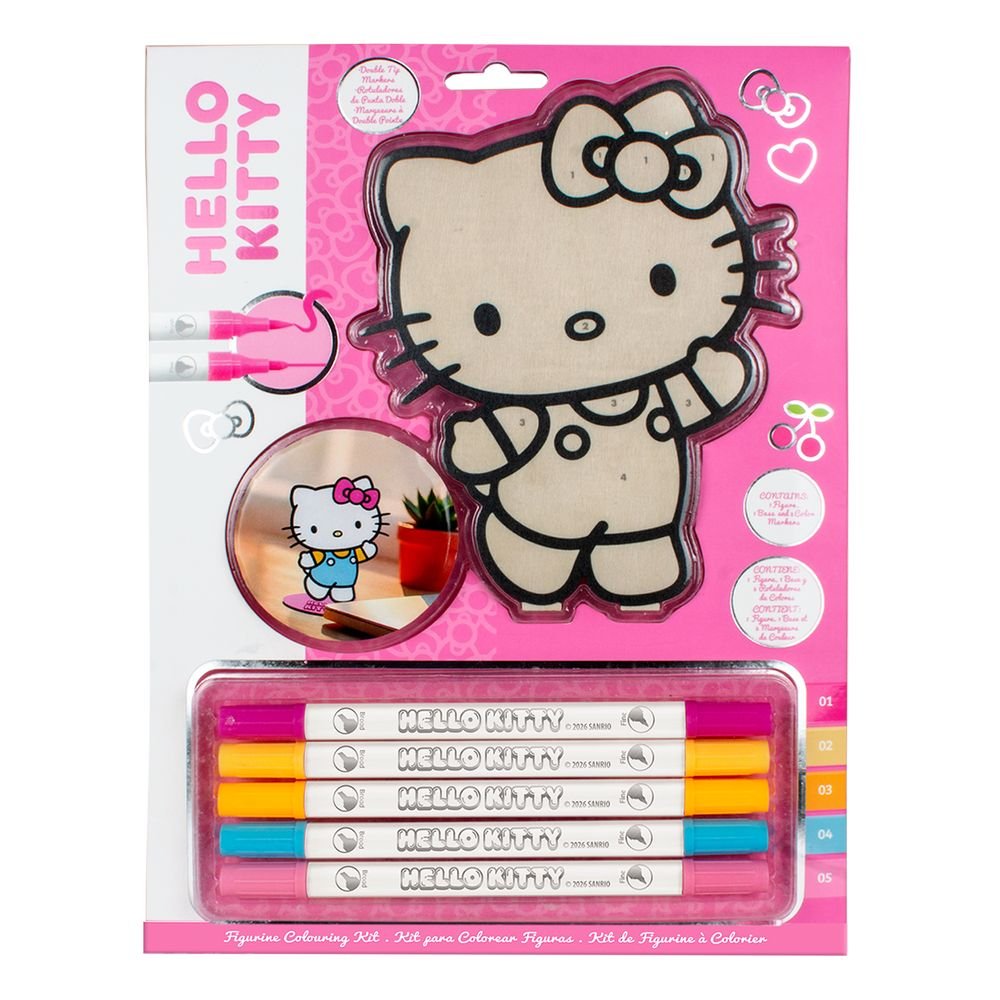 Pinta Tu Figura 2D Hello Kitty & Friends KIDS Licensing Imagen principal del producto