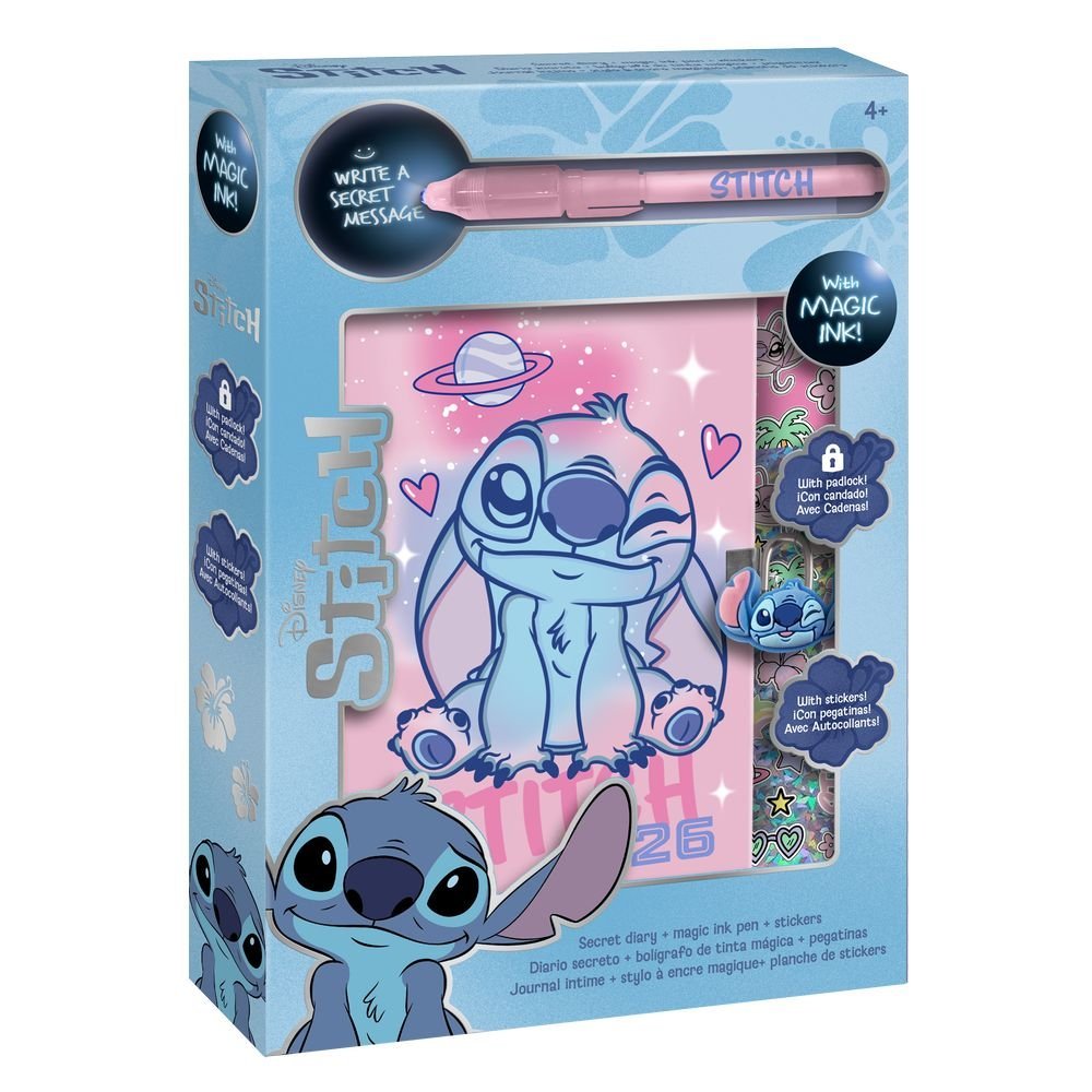 Diario con Bolígrafo Mágico Stitch Kids Licensing Imagen principal del producto