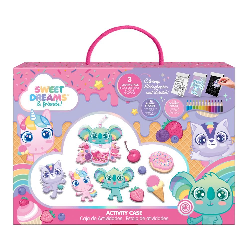 Maletín de Actividades con Pegatinas de Burbujas Sweet Dream Kids Licensing Imagen principal del producto