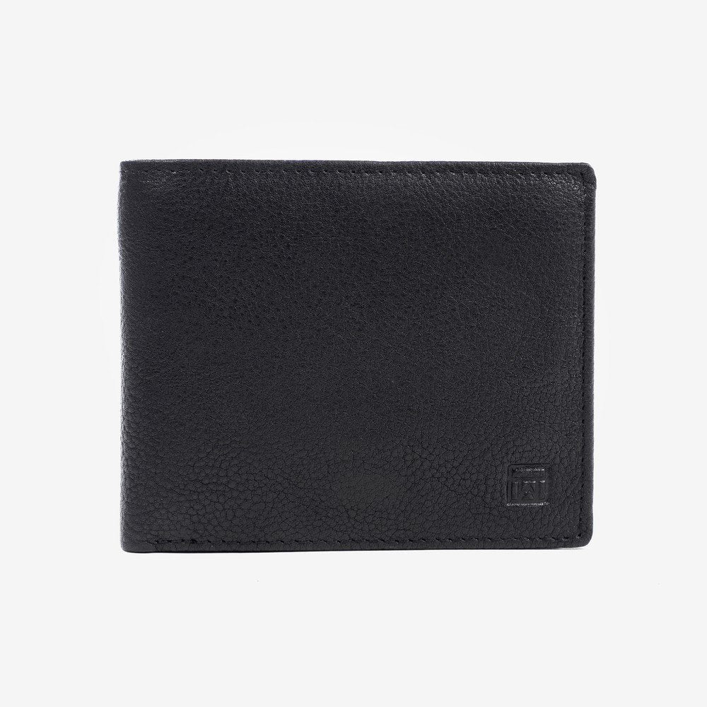 Billetero negro Colección Billeteros piel Wash MATTIES
