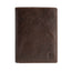 Billetero Wash Leather marrón vertical Matties