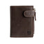 Cartera Hombre con Broche Exotico Leather Marron MATTIES
