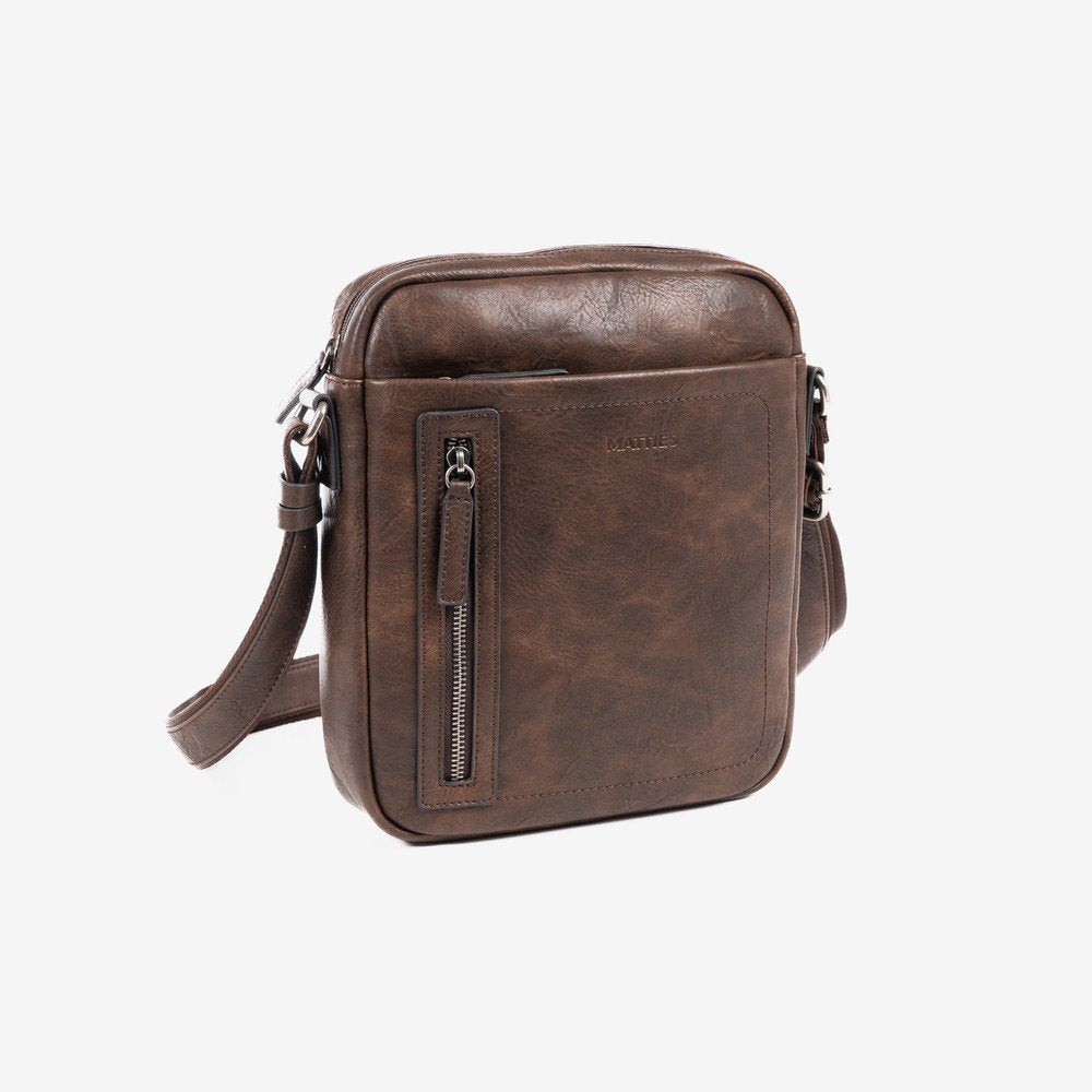 BANDOLERA MARRON COLECCION VEROTA | MATTIES Imagen principal del producto