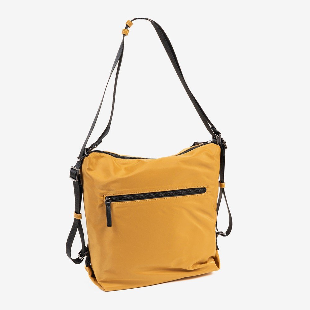 BOLSO DE HOMBRO Y MOCHILA MOSTAZA SERIE ALISO | MATTIES | 1 UNIDAD | 8435547235462