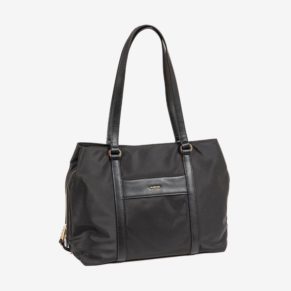 BOLSO BANDOLERA MUJER NEGRO BERJA 35X27X145CM | MATTIES | 1 UNIDAD | 8435547241265