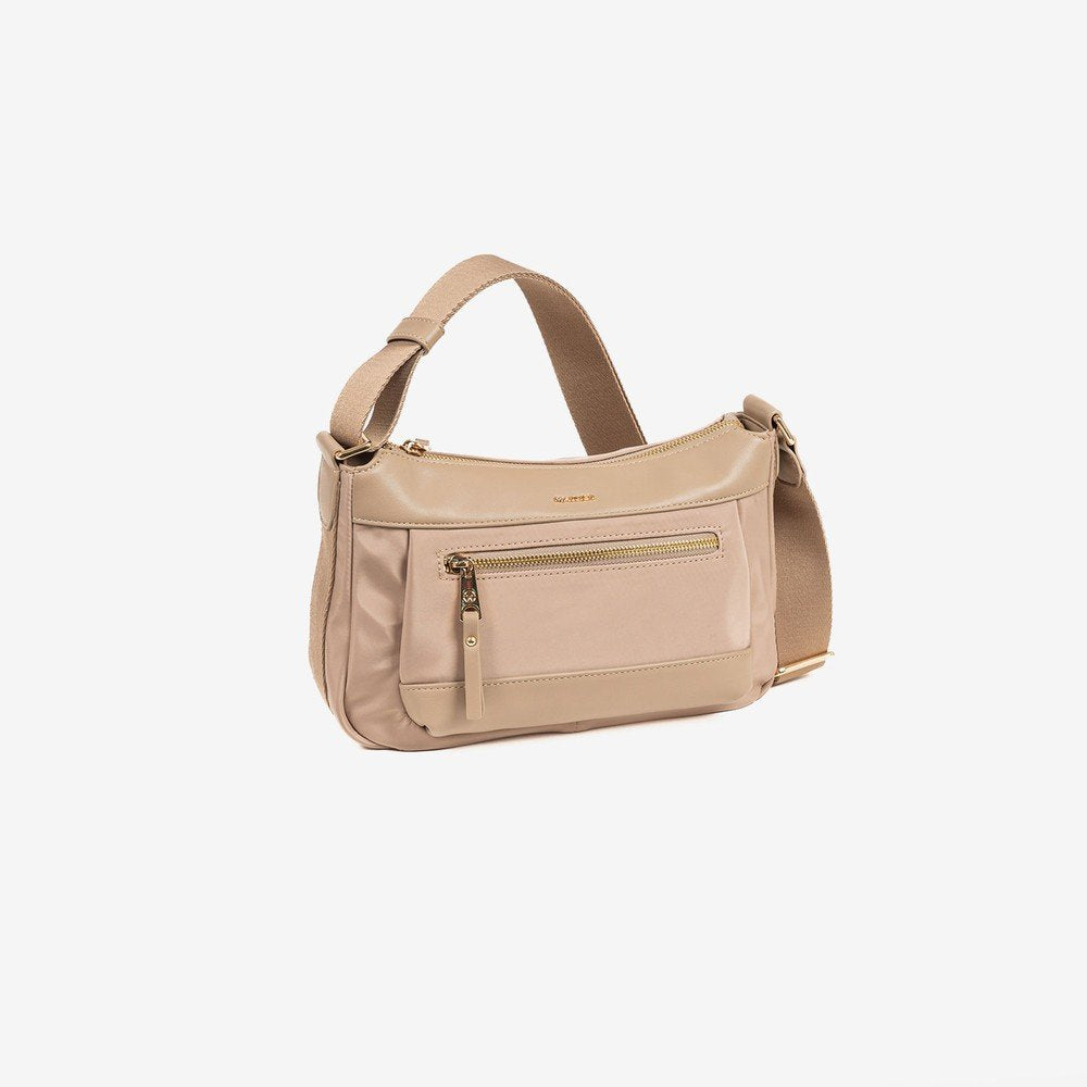 BOLSO BANDOLERA MUJER CAMEL BERJA 27X18X10CM | MATTIES | 1 UNIDAD | 8435547241289 Imagen principal del producto