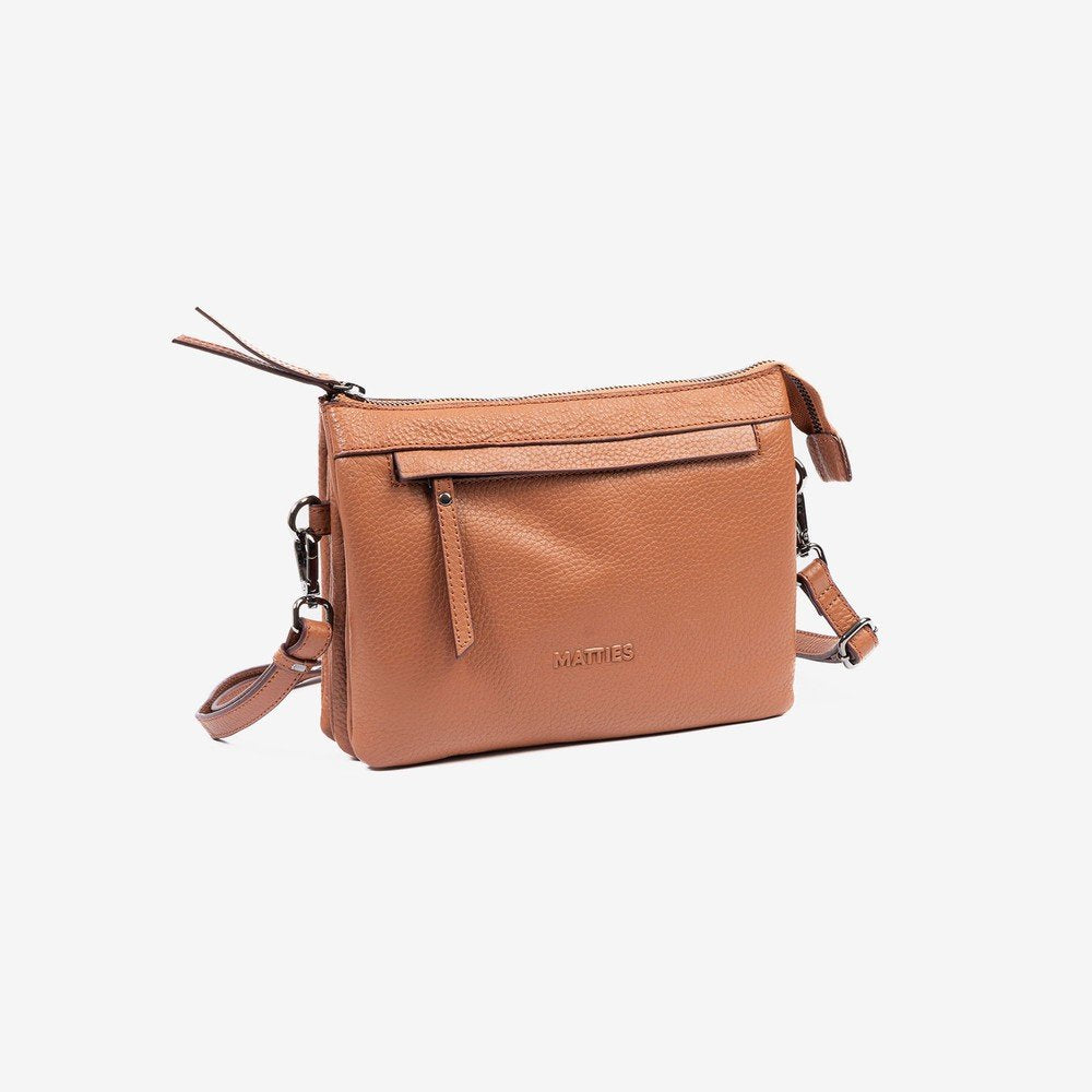 Bolso bandolera Floater Leather Cuero MATTIES Imagen principal del producto