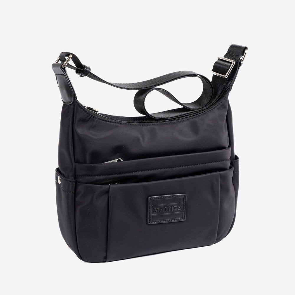 BOLSO BANDOLERA JENNA NEGRO 26X20CM | MATTIES | 1 UNIDAD | 8435547244389 Imagen principal del producto