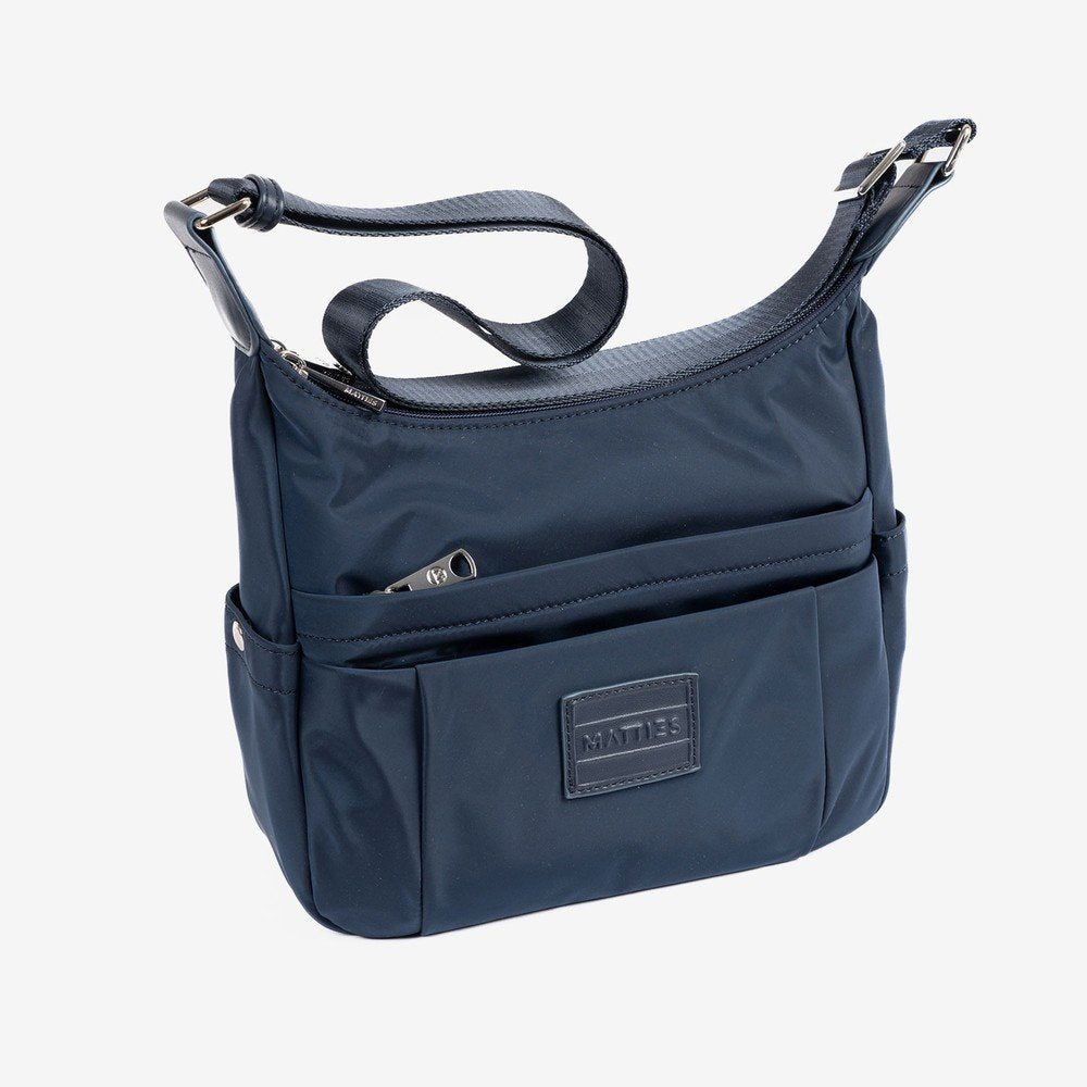 BOLSO BANDOLERA JENNA AZUL 26X20CM | MATTIES | 1 UNIDAD | 8435547244396 Imagen principal del producto