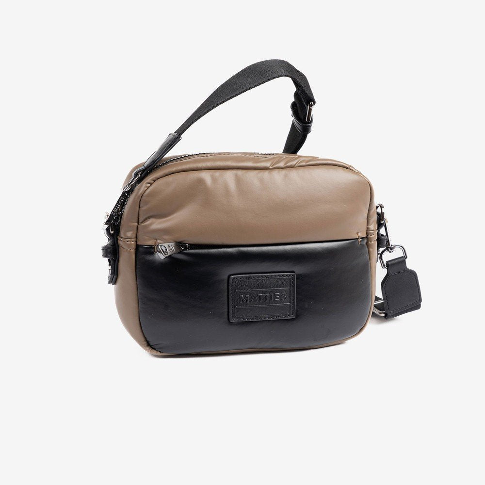 BOLSO BANDOLERA VELSIDE TAUPE 22X16CM | MATTIES | 1 UNIDAD | 8435547244563