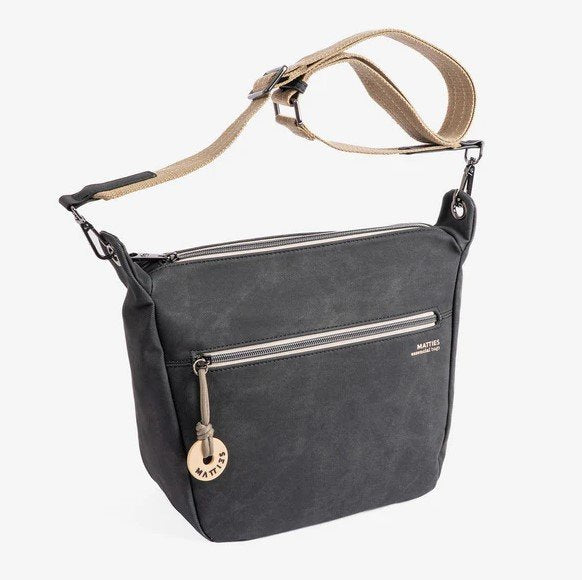 Bolso Bandolera Strive Negro MATTIES 24x23cm