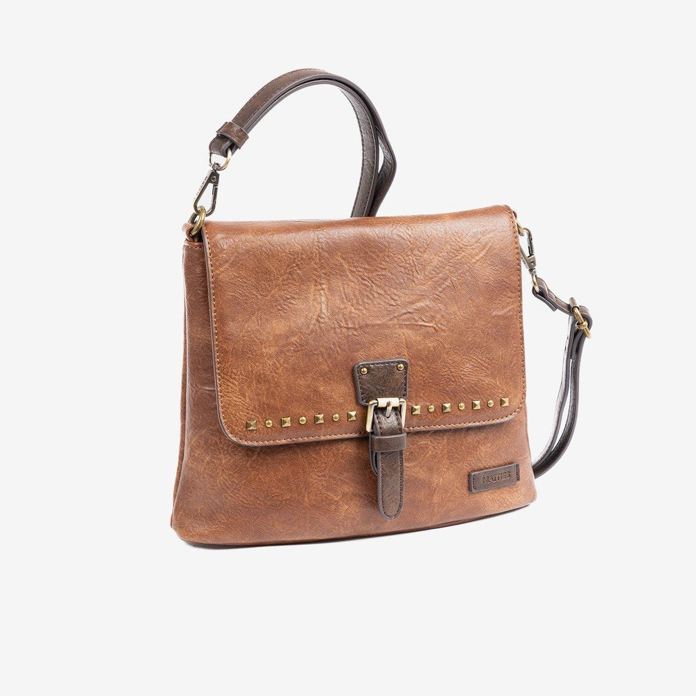 BOLSO BANDOLERA VEROTA MARRON 26,5X21CM | MATTIES | 1 UNIDAD | 8435547245287
