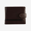 Cartera Hombre Horizontal Broche Marrón MATTIES