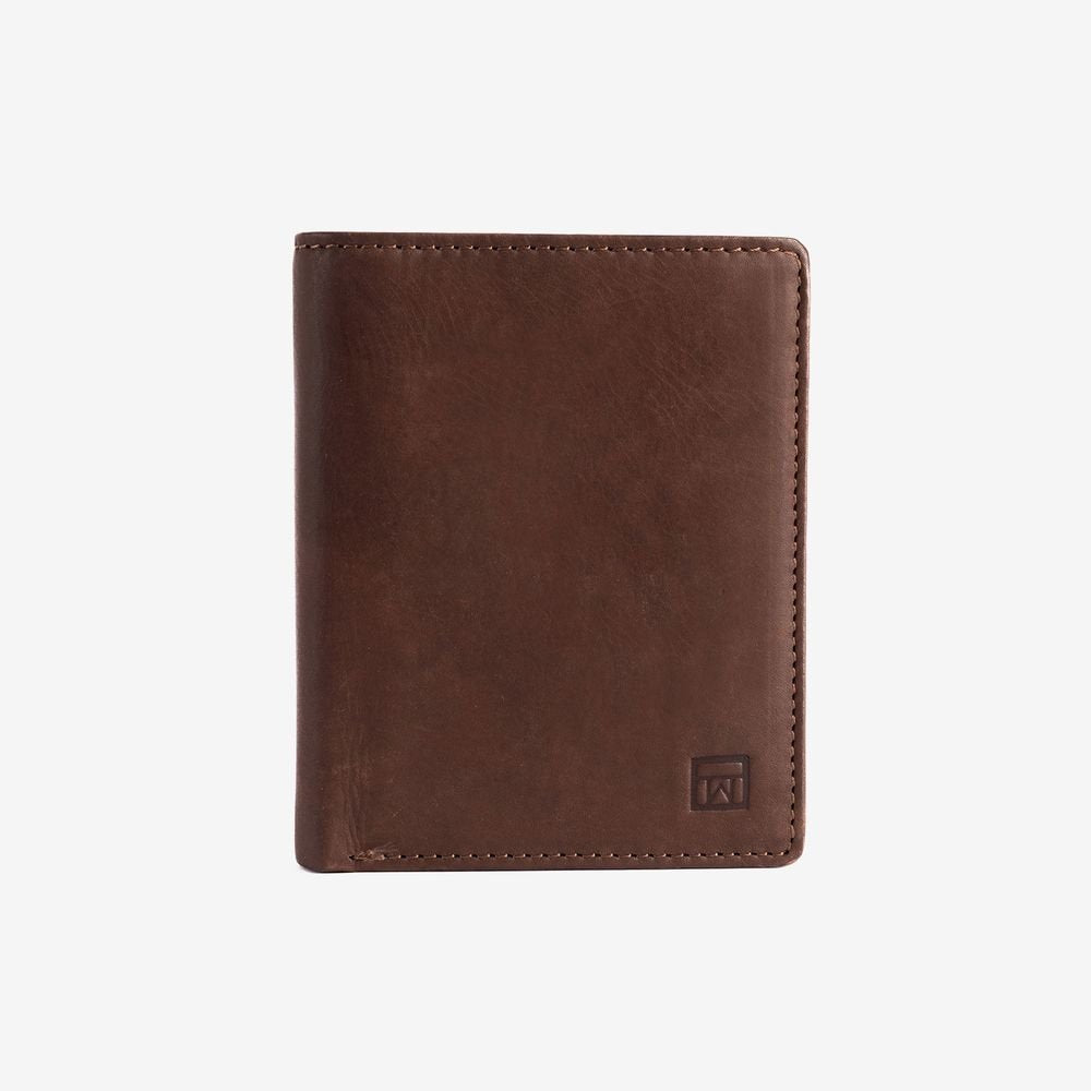 Cartera hombre vertical marrón New Antic MATTIES Imagen principal del producto