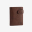 Cartera vertical broche monedero marrón New Antic MATTIES