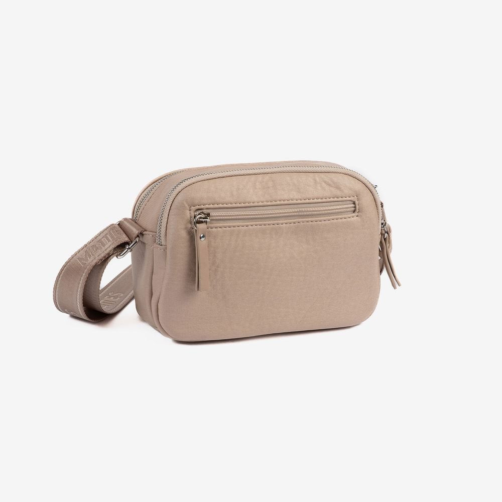 Bolso bandolera doble mujer beige MATTIES