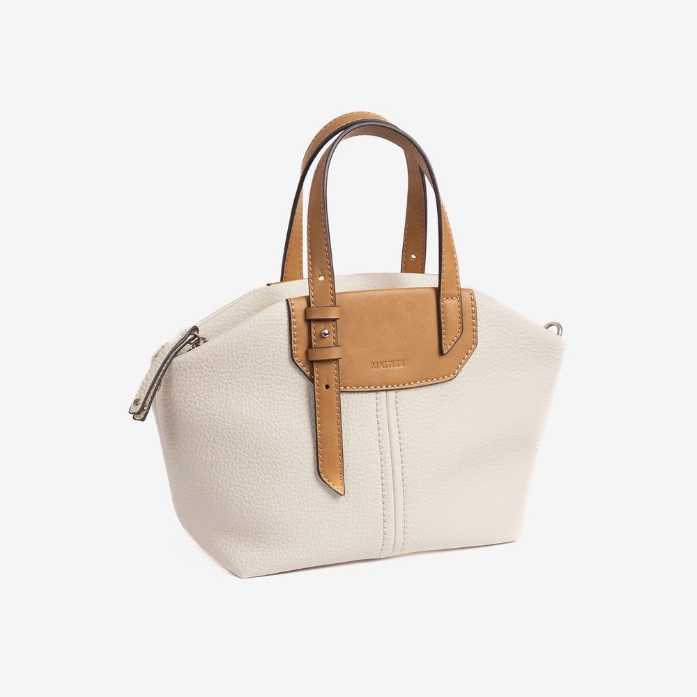 Bolso de Mano con Asas Mujer Blanco Robbie MATTIES