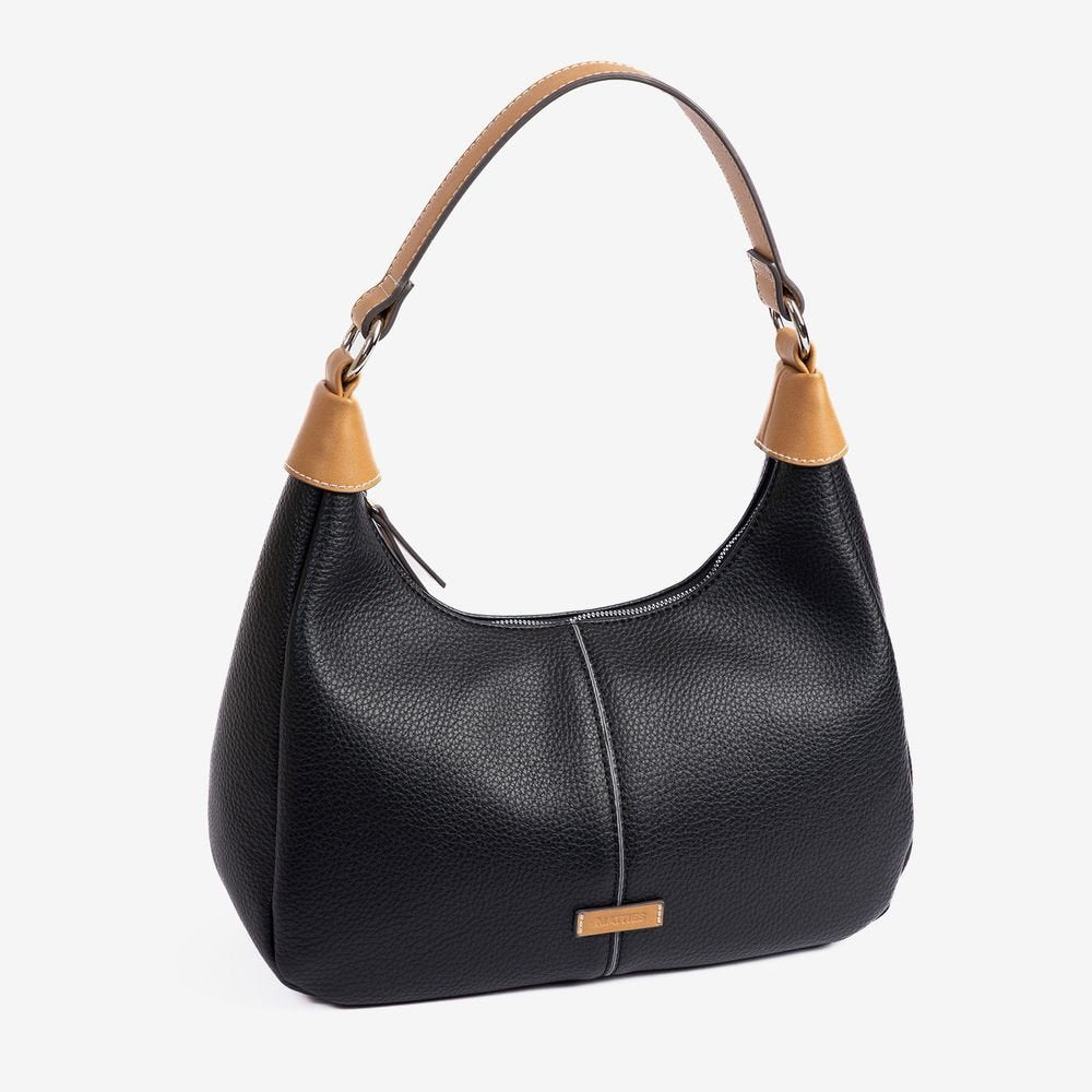 Bolso de Hombro Forma Luna Mujer Negro MATTIES Imagen principal del producto