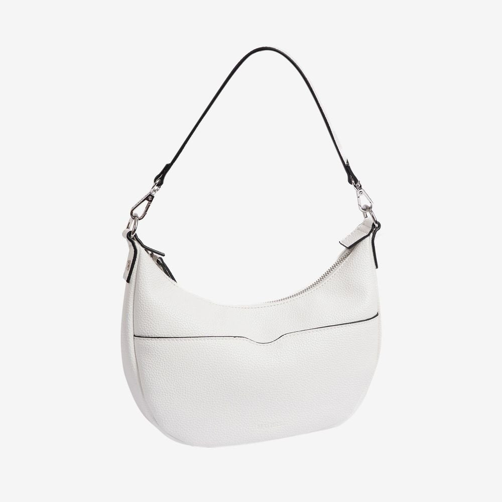 Bolso de Hombro Media Luna Mujer Blanco New Minibags Matties