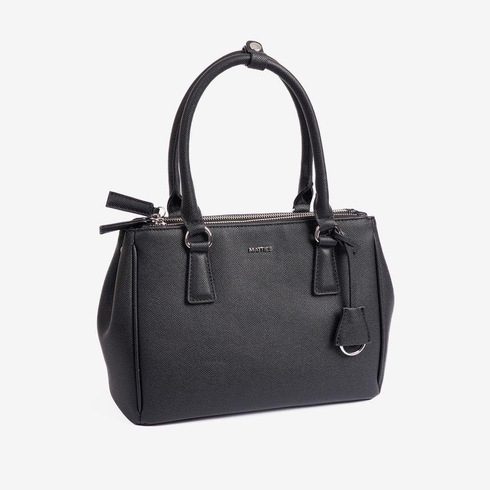 Bolso de Mano Mini Shopper Mujer Negro Zuri MATTIES