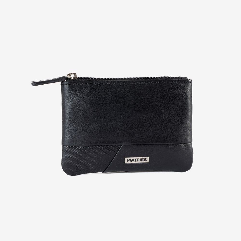 Monedero hombre Cremallera negro Roots MATTIES