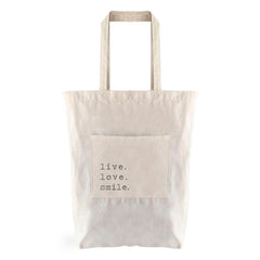 BOLSA ALGODON BOLSILLO NATURAL | DCASA | 1 UNIDAD | 8435551168374