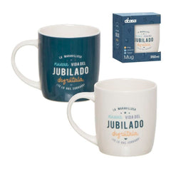 TAZA 350ML JUBILADOS SURTIDOS | DCASA | 1 UNIDAD | 8435551171527