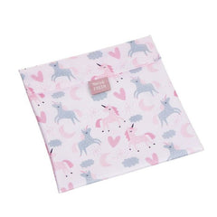 BOLSA PORTA ALIMENTOS REUTILIZABLE UNICORNIOS | DCASA | 1 UNIDAD | 8435551179479