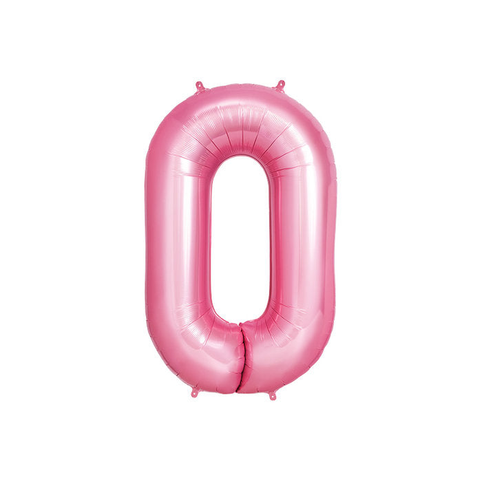 GLOBO POLIAMIDA Nº0 100CM ROSA PASTEL APTO HELIO 1 UD | AMBER MOOD OH YEAH | 1 UNIDAD | 8435557712335 Imagen principal del producto