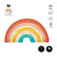 Globo Poliamida Forma Arcoiris Boho Amber Mood Oh Yeah