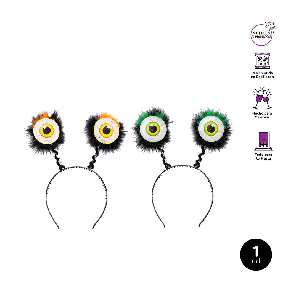 DIADEMA OJO SANGRE SURTIDOS | AMBER MOOD OH YEAH | ENVASE 12 UDS. UNIDAD | 8435557718870 Imagen principal del producto