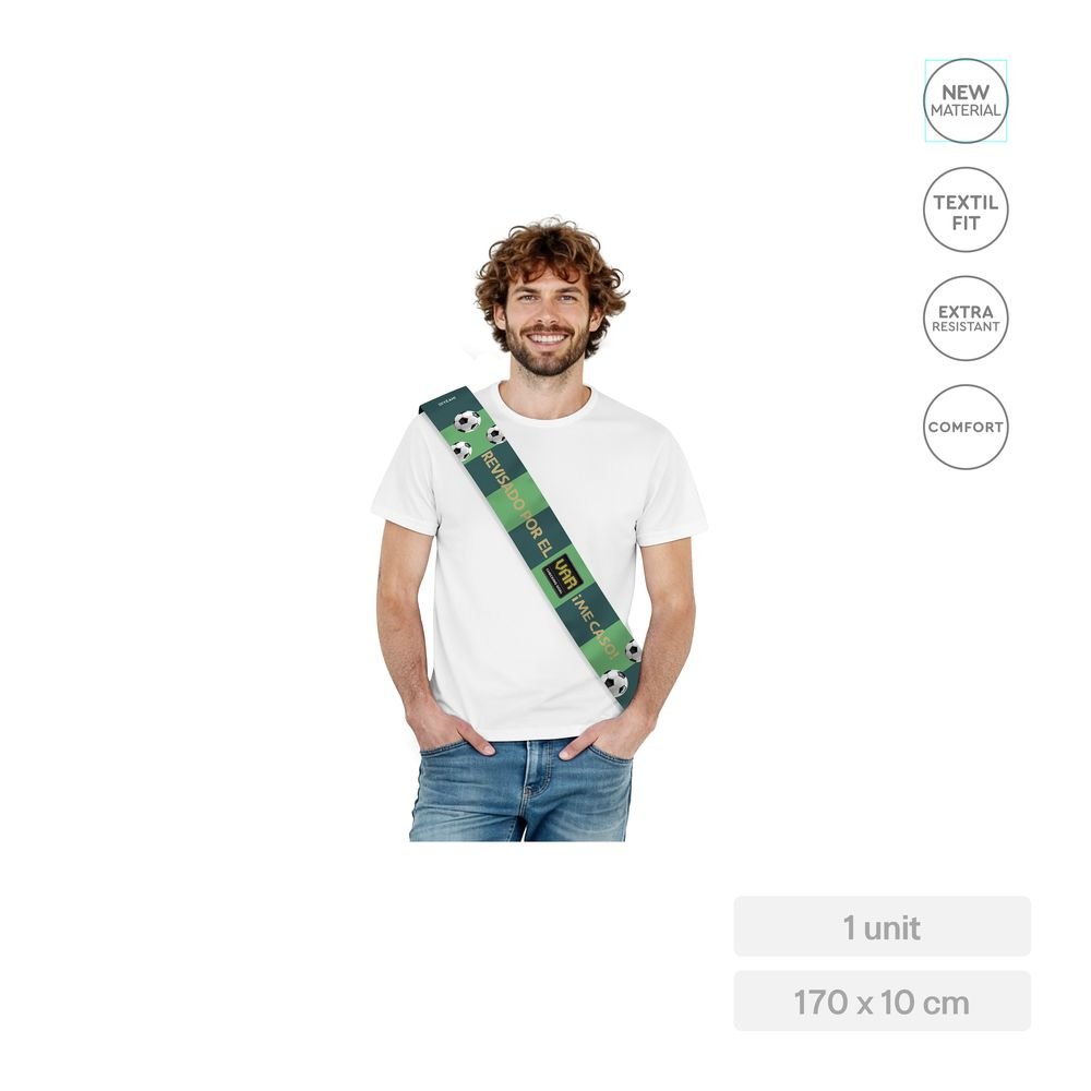 Banda Revisado por el Var:me Caso 170x10cm Amber Mood OH Yeah Imagen principal del producto