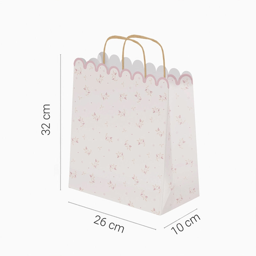 Bolsa baby nude rosa 26x10x32cm, pack 12 ud