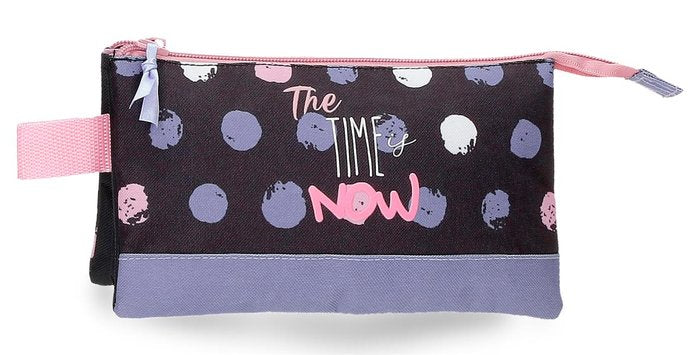 PORTATODO TRIPLE ESTUCHE ROLL ROAD THE TIME IS NOW | JOUMMA BAGS Imagen principal del producto
