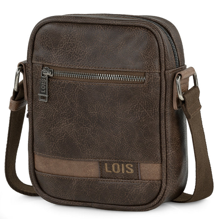BANDOLERA HOMBRE LOIS JEANS GRANT MARRON | ARSAMAR ENTERPRISE