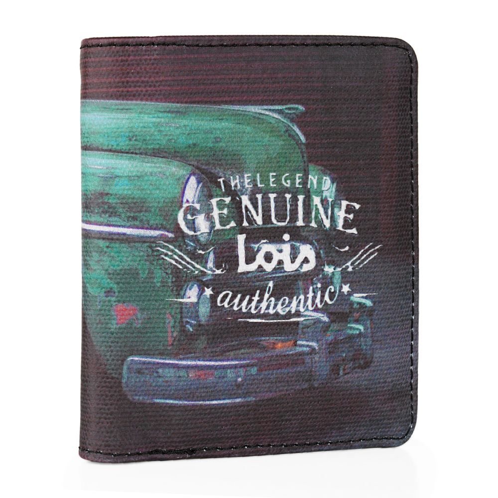Cartera Rundle negro Lois Authentic 1x8,5x10,5 marca Arsamart